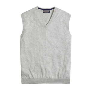 Supima Vest - Heather Grey